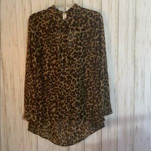 Cheetah Blouse